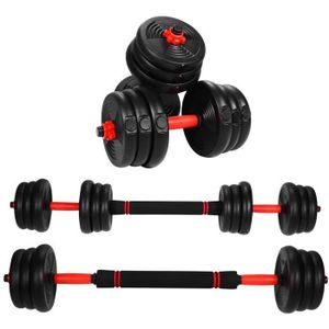 Haltères Poids 26 kg en fonte Dumbells 13 forme d'haltère bench press Gym 