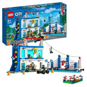 ASSEMBLAGE CONSTRUCTION LEGO® City 60372 Le Centre d’Entraînement de la Police, avec Figurine de Cheval, Jouet Voiture