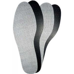 Kaps Ensemble de 6 paires de semelles anti-odeurs pour chaussures avec charbon de bois odorant arrêt dodeur inserts pour chaussures coupe à la taille 