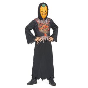 Déguisement Halloween Bébé Fille Citrouille - Barboteuse + Pantalon, 0-18 Mois, 95% Coton