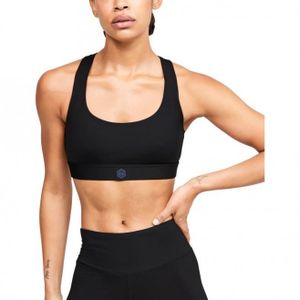 BRASSIÈRE DE SPORT Brassière de sport Under Armour RUSH LOW - Femme - Noir - Fitness - Sans manche