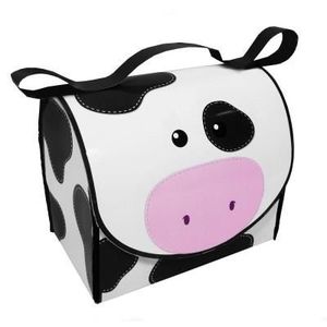3 Thé Café Sucre Boîtes de Stockage Pots vache mouton cochon animaux ferme Noir Crème