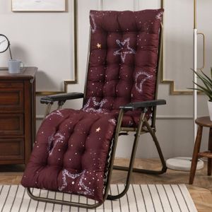 Agloondack-Coussin épais pour chaise longue inclinable, coussins pour  meubles d'extérieur, chaise longue de jardin