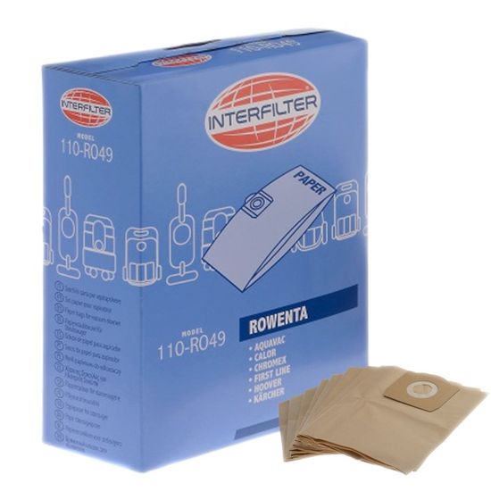 Lot De 5 Sacs Pour Aspirateur Rowenta, Delonghi, Vetrella - Neuf Sous Emballage
