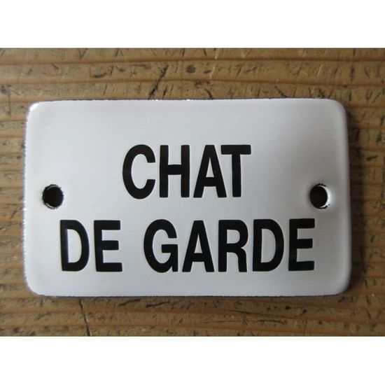 Plaque émaillée Bombée Publicitaire – Savon Le Chat – Métal – Neuve