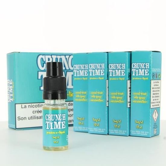 elfbar nachfüll pod läuft aus E-liquide Crunch Time California Vaping Co 5X10ml 06mg