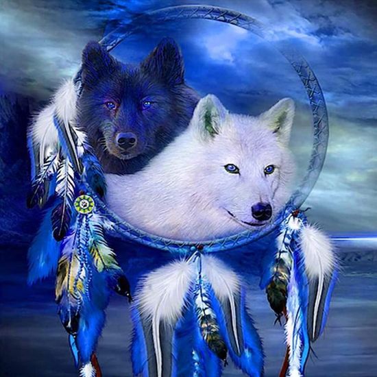 Diamond-Painting Viking, Capteur De Rêves Diamond Painting, 5D Broderie