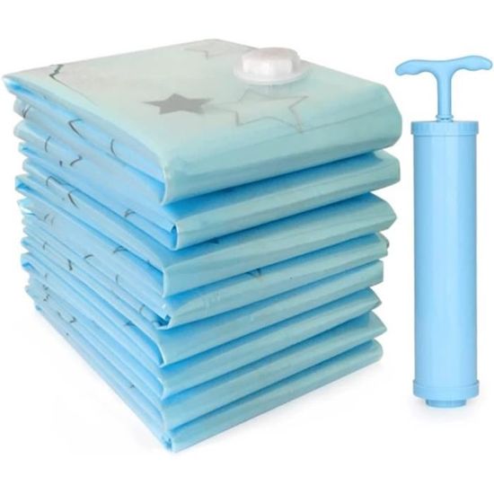 Lot De 5 Sacs De Rangement Sous Vide 40x50 Cm - Compression Pour Vêtements, Couettes, Voyage - Réutilisables, Sans Pompe Sac Sous Vide à Aspirer Lot De 5 Sacs De Rangement Sous Vide 40x50 Cm - Compression Pour Vêtements, Couettes, Voyage - Réutilisables, Sans Pompe Sac Sous Vide à Aspirer