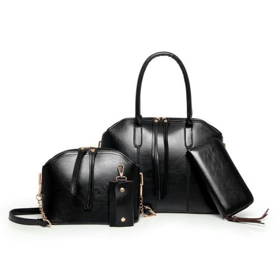Le charme intemporel du sac en cuir noir - Sac a main noir