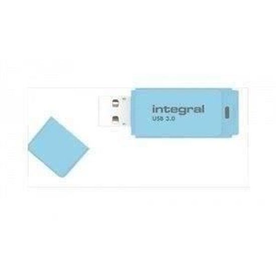 Clé USB INTEGRAL Pastel - 16 Go - USB 3.0 - Bleu ciel