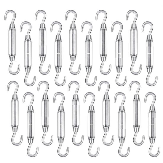 Lot De 20 Tendeurs Pour Corde De Tente – Pour Paracorde 2-4 Mm Et Haubans 12 Mm – Léger Et Compact