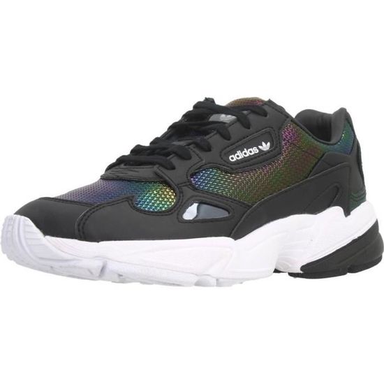 Basket adidas Originals FALCON - Femme - Textile - Noir - Lacets