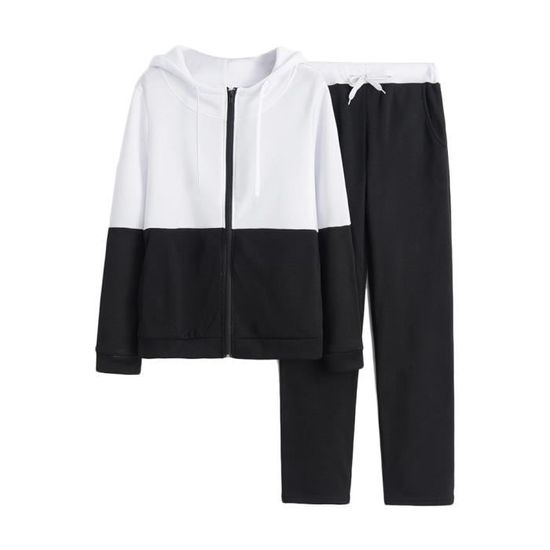Minetom Femmes 2 Pièce Survêtement Combinaison Sweats à