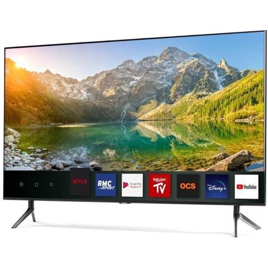 SAMSUNG UE49RU7372 TV LED 4K UHD 123 cm (49") -  Ecran Incurvé - SMART TV -  3 x HDMI - 2 x USB - Classe énergétique A