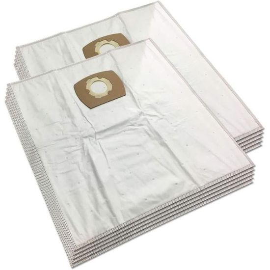 10 Sacchetti Carta Per Aspirapolvere ROWENTA – Compatibili Con Wet & Dry 19L/20L E Modelli Bully, Collecto