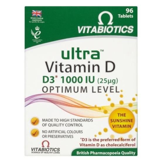 VITABIOTICS ULTRA VITAMIN D Cdiscount Au quotidien