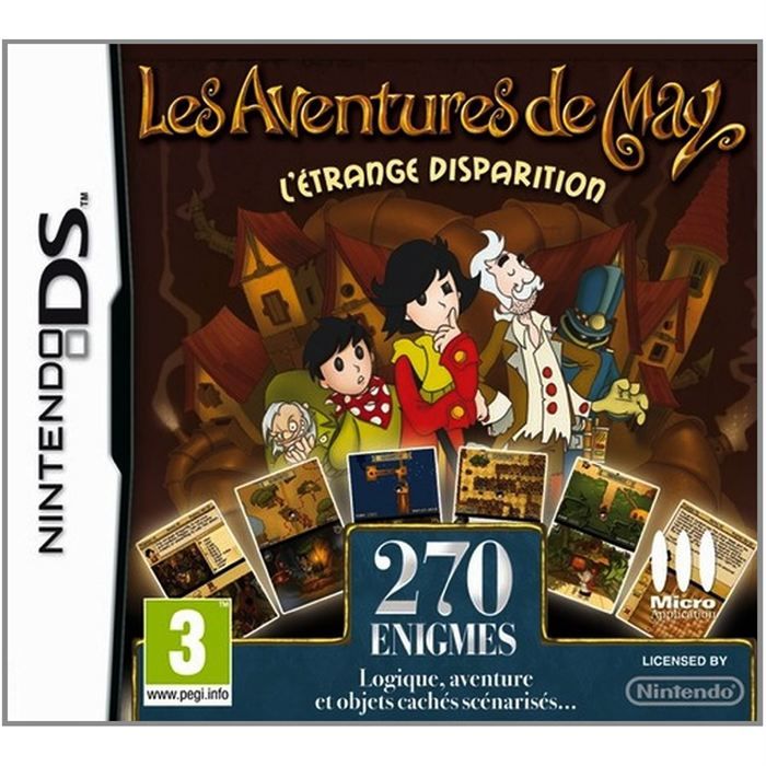 Micro Application Les Aventures De May L'Étrange Disparition / Ds