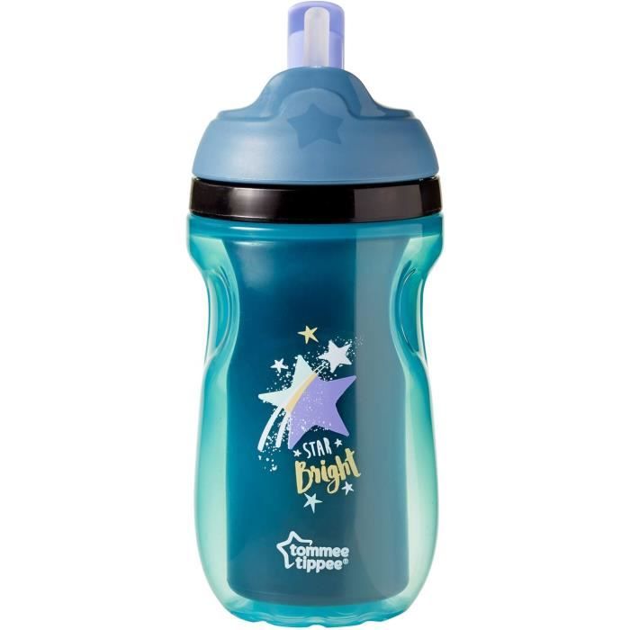 Tommee Tippee Gobelet en paille sans BPA pour gar/çons /à partir de 7 m Bleu