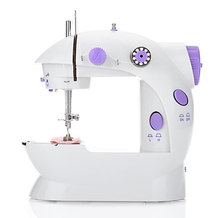 202 Fil Automatique A Double Vitesse De Machine A Coudre -Mini -VIOLET