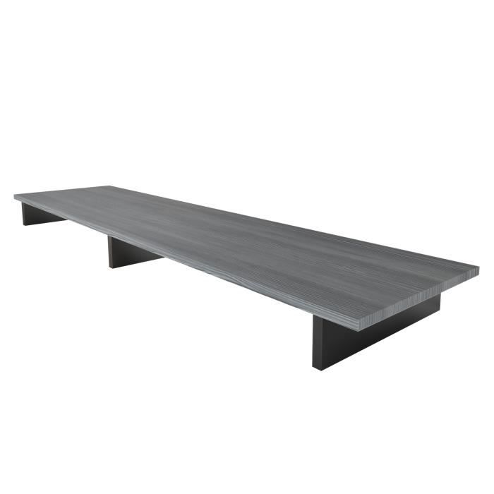 Plateau TV Game en Noir mat - Avola-Anthracite