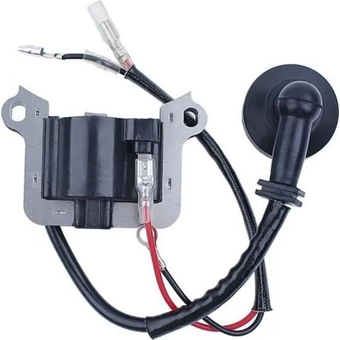 Bobine d'allumage pour 40-5 43cc 44-5 49cc 52CC CG430 CG520 Tondeuse Débroussailleuse
