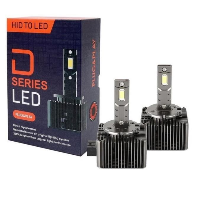 2 AMPOULE LED D1S MTECH 6000K 35W 4200 LUMENS PAR AMPOULE