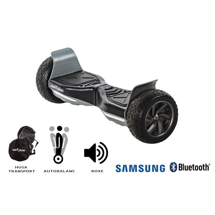 Hoverboard Smart Balance™ Premium Brand, Hummer Black, Roues 8.5 pouces, Bluetooth , batterie Samsung Cell