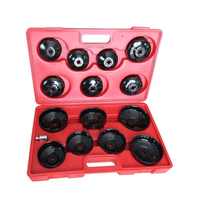 Coffret 14 Cloches Clés Clef Filtre Huile