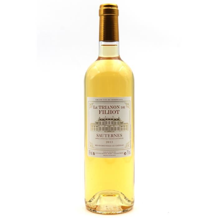 Le Trianon de Filhot 2013 - Vin Blanc - 75cl - AOC Sauternes