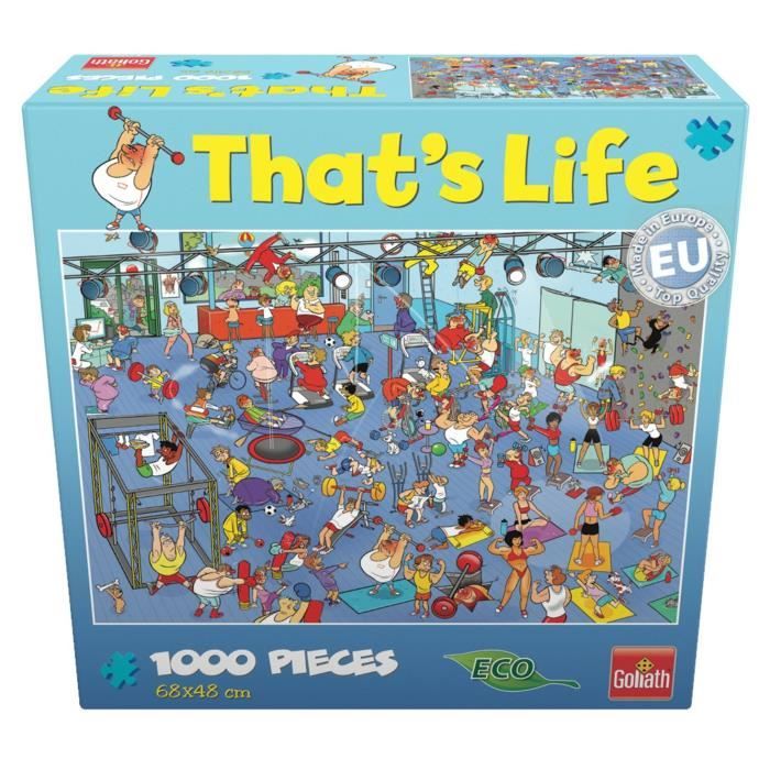 Goliath 71348 Puzzle C'est La Vie - Gym 1000pcs