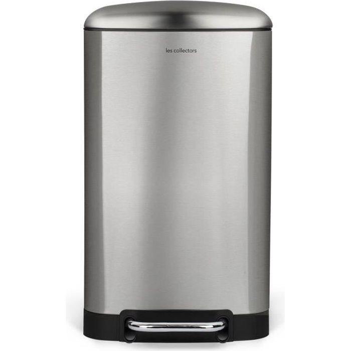Les collectors - Poubelle pédale 30L inox edition - N°712