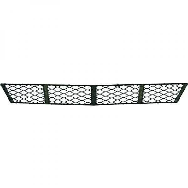 Grille centrale de pare chocs avant noir MERCEDES CLASSE E (W211) de 06 à 09 - 1615145