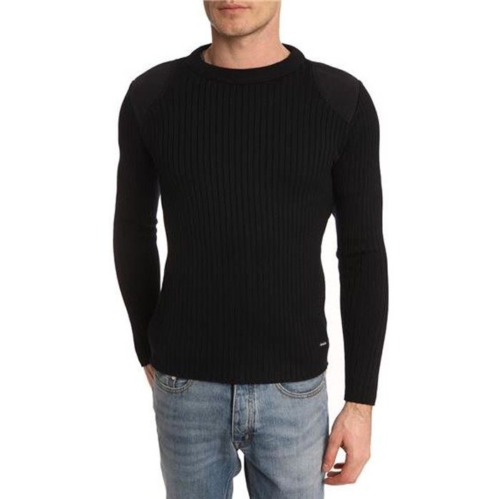 Pull Militaire Bleu Marine...