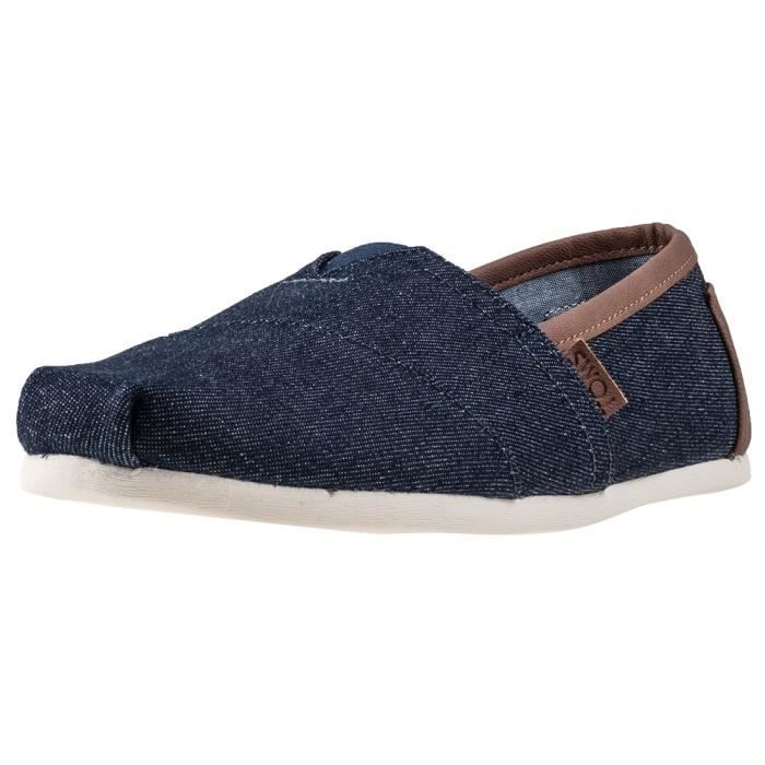 Toms Vegan Seasonal Classic Hommes Glisser Denim - 7 UK