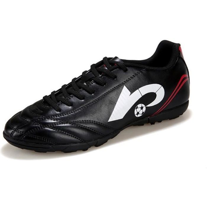 Chaussure de football adulte enfant terrains secs Chaussures crampons de foot Adolescents Chaussures de Sport en Plein Air Unisexe