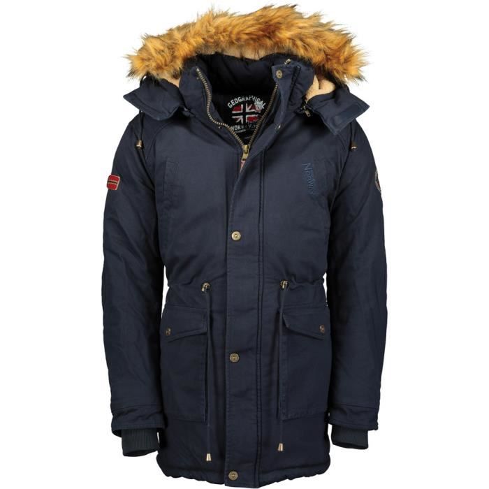 GEOGRAPHICAL NORWAY Doudoune CANARI Bleu marine - Homme