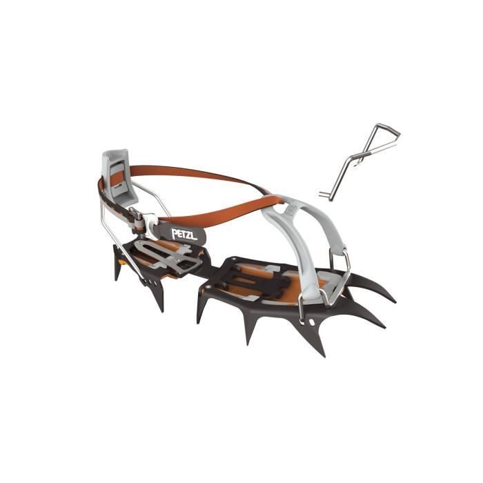 Crampons Vasak Leverlock Universel Orange