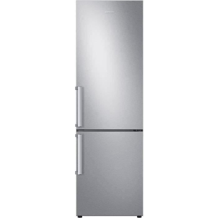 SAMSUNG RL36T620CSA - Réfrigérateur combiné - 360L (248L + 112L) - Froid Ventilé - A+++ - L59,5cm x H193.5cm - Metal Grey - Pose Li