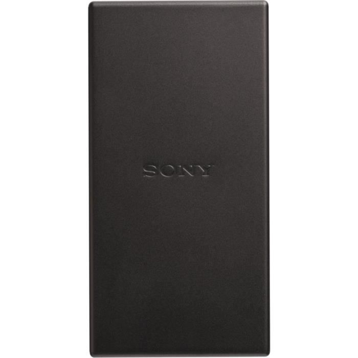 Sony Chargeur Nomade Type C 5000mAh pré-chargé Gris foncé métallisé