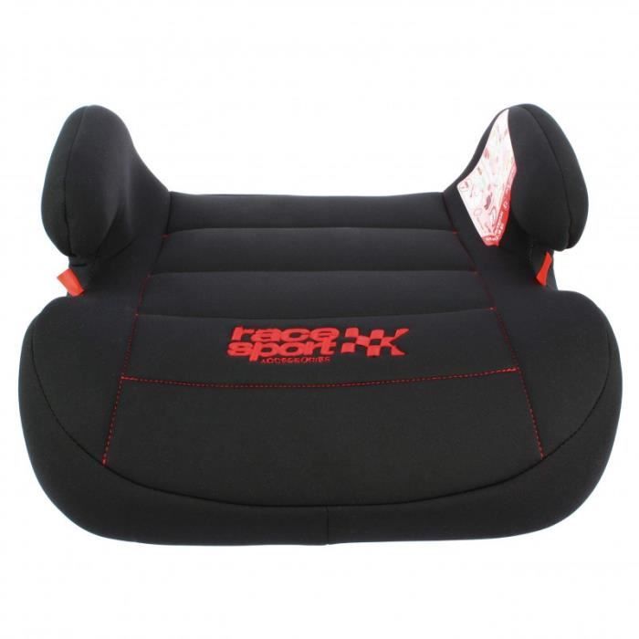 Rehausseur ISOFIX RACE SPORT bas groupe 3 pour les enfants de 22 à 36kg