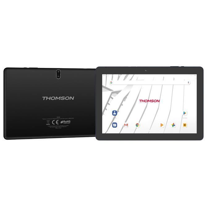 Tablette THOMSON TEO 10,1- X - RAM 2Go - Stockage 16Go - Android 9,0 - Wifi - Coque en métal - Noir