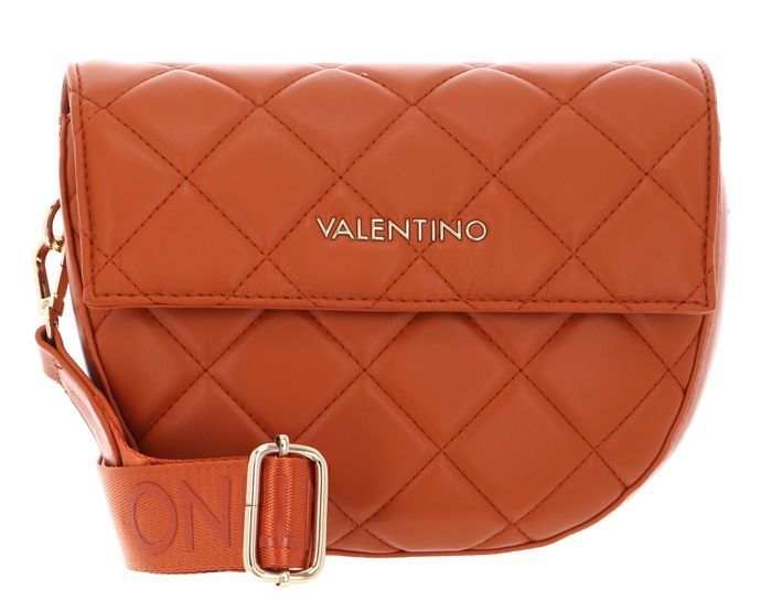 Sac à épaule VALENTINO Floren Flap Bag Noir - 100% Polyuréthane, Bandoulière Ajustable, Neuf Avec étiquettes