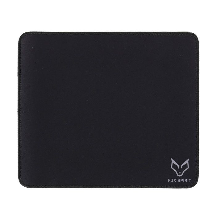 Tapis de souris souple antidérapant - Fox Spirit - M-Pad - Noir - 320 x 270 mm - 3 mm