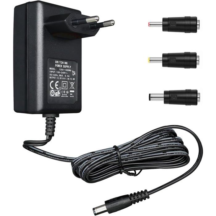 Adaptateur Convertisseur AC 100V-240V vers DC 12V 5A 60W, pour Adaptateur Convertisseur AC 100V-240V vers DC 12V 5A 60W, pour