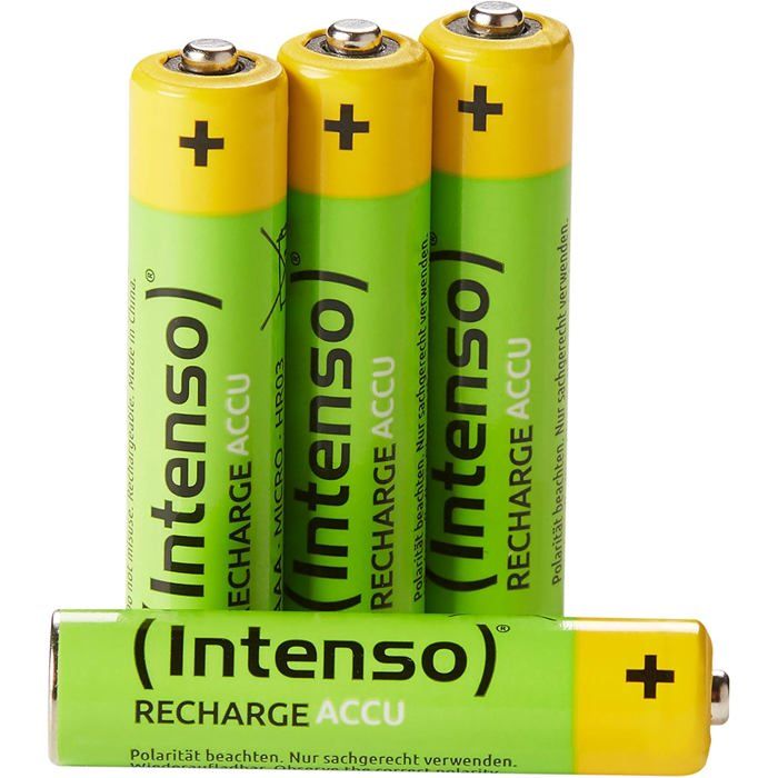Piles rechargeables AAA - LEVYS - Lot de 4 - 850 mAh - NiMH - 1.2 V ...