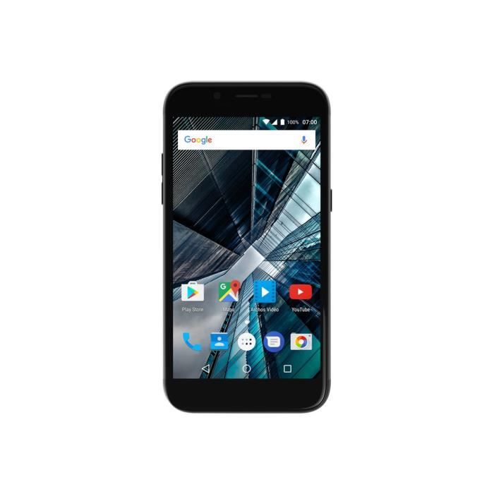 Téléphone portable Archos Sense 50DC 16 Go Noir pas cher Téléphone portable Archos Sense 50DC 16 Go Noir pas cher