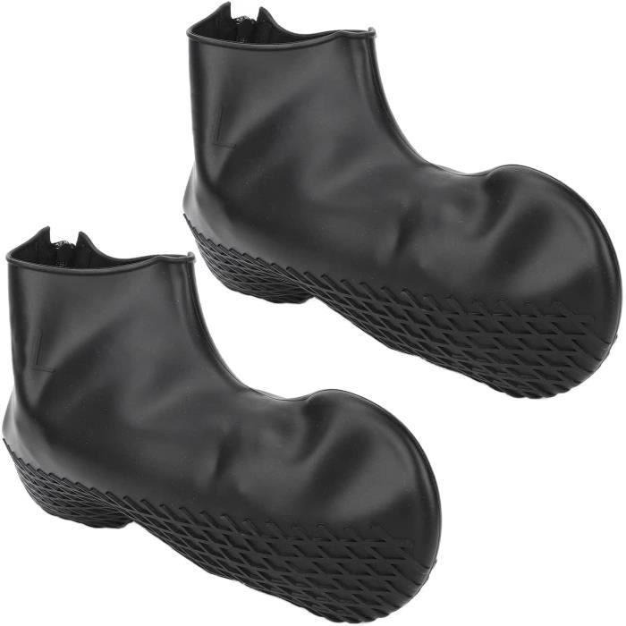 Couvre-chaussures Imperméables TSJLIKO - Réutilisables Avec Fermeture éclair Et Bandes Réfléchissantes