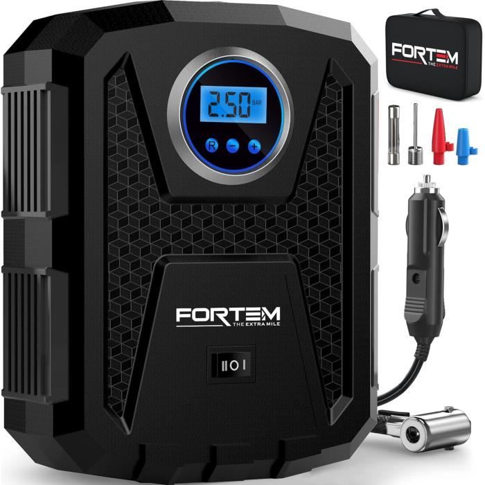 Gonfleur Pneus Voiture, 160Psi Compresseur À Air Portatif 7500Mah Avec