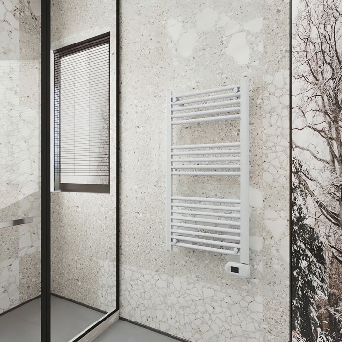 Sèche-serviettes Blanc Radiateur Sèche-serviettes 1200x500 Entraxe 500 Mm