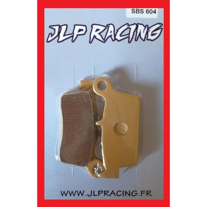 PLAQUETTES DE FREINS METAL FRIT/É ARRI/ÈRE HONDA 125 250 CR 1987 2001 JLP RACING
